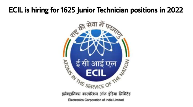 ECIL-1625-Junior-Technician-positions-in-2022